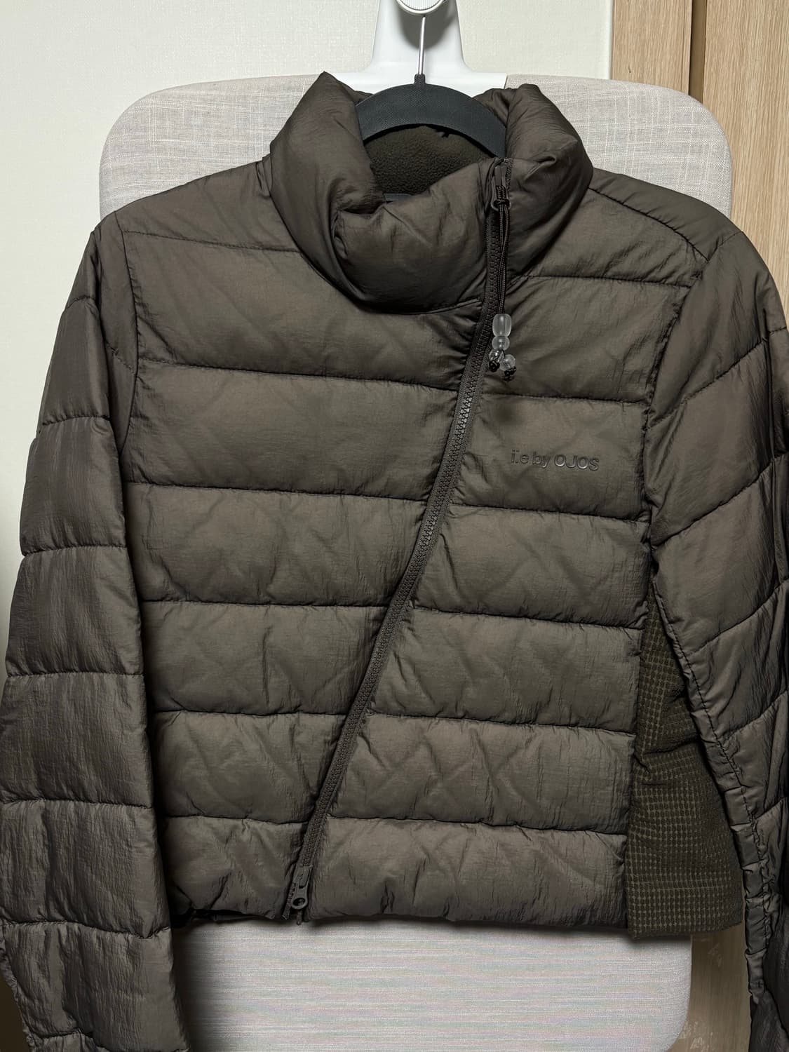 오호스 패딩 ice air padded jacket brown 01 상품이미지3
