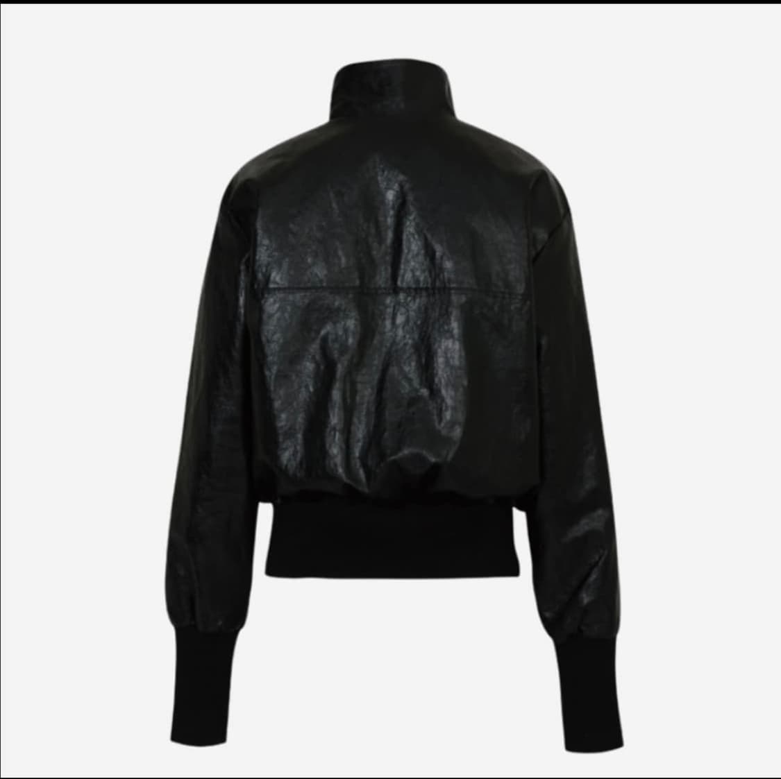 보헤미안서울 보헴서 리벳 포인트 밴딩 점퍼 레더 자켓 상품이미지4