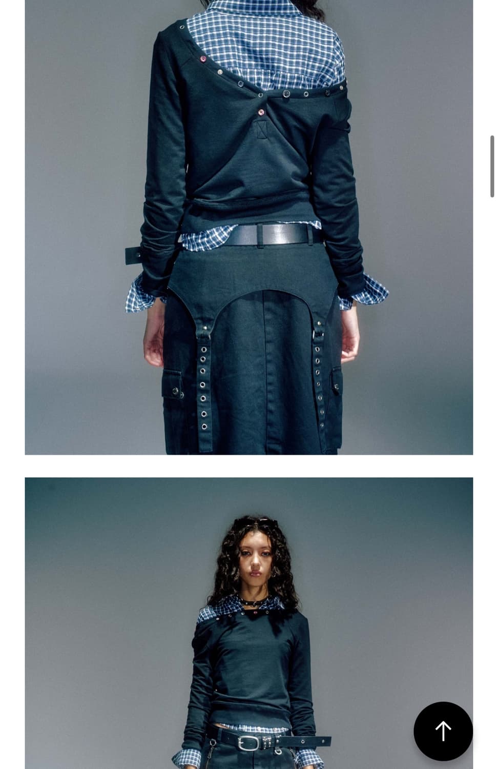 베이컨트 아카이브 보트넥 버튼 티셔츠 상품이미지2