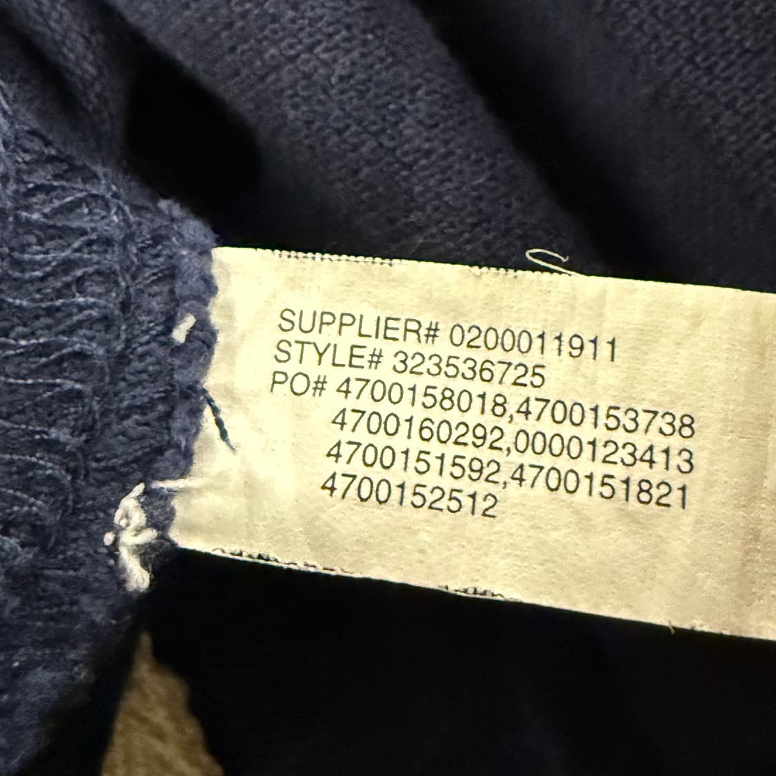 폴로 랄프로렌 하프 럭비 네이비 카라 반팔 티 상품이미지6