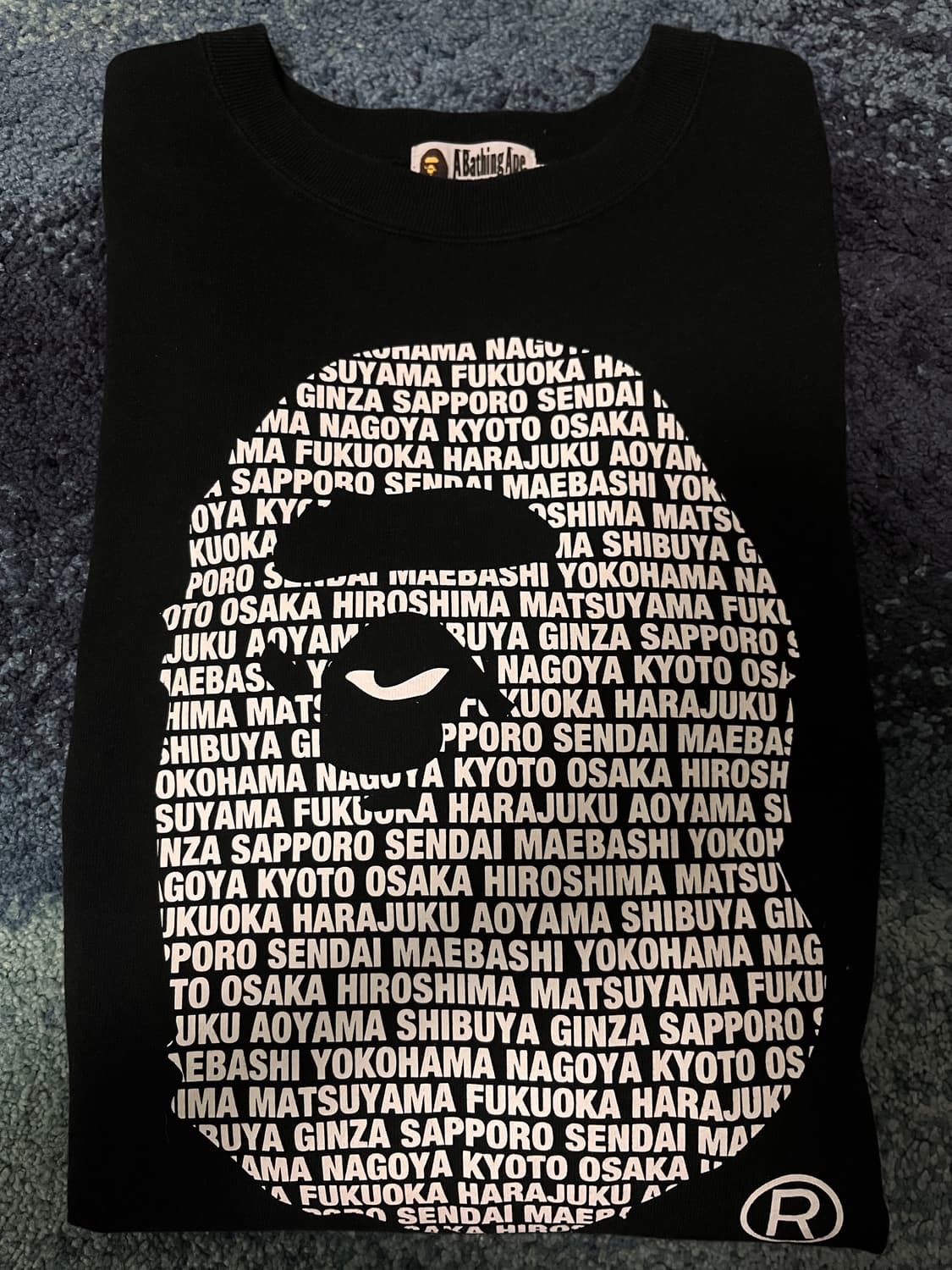 Bape Japan 베이프 맨투맨 상품이미지1