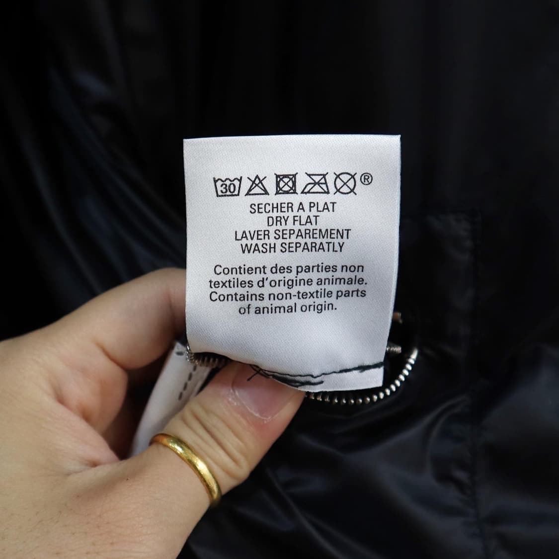 에르메스 블랙 폴리쉘 자켓 상품이미지10