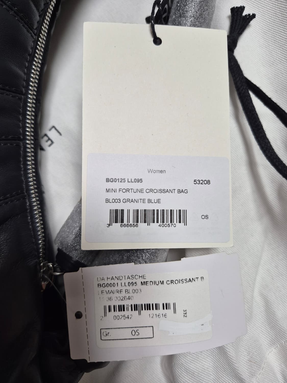 정품,새상품)르메르 포춘 미니 그라나이트블루 상품이미지6