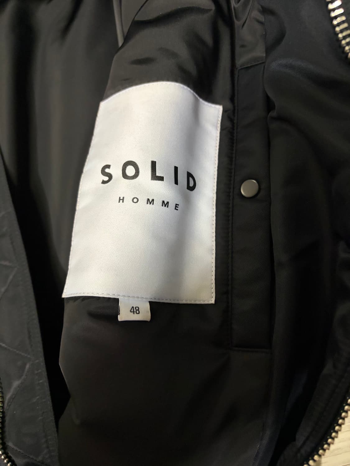 솔리드옴므 나일론 봄버 마원 자켓 48 상품이미지6