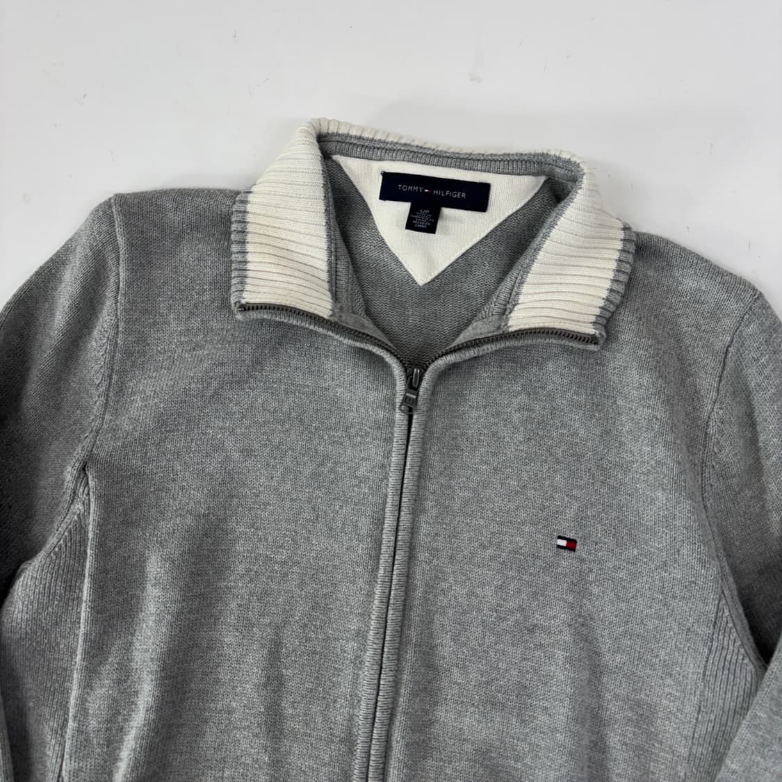 타미힐피거 니트 집업 상품이미지5