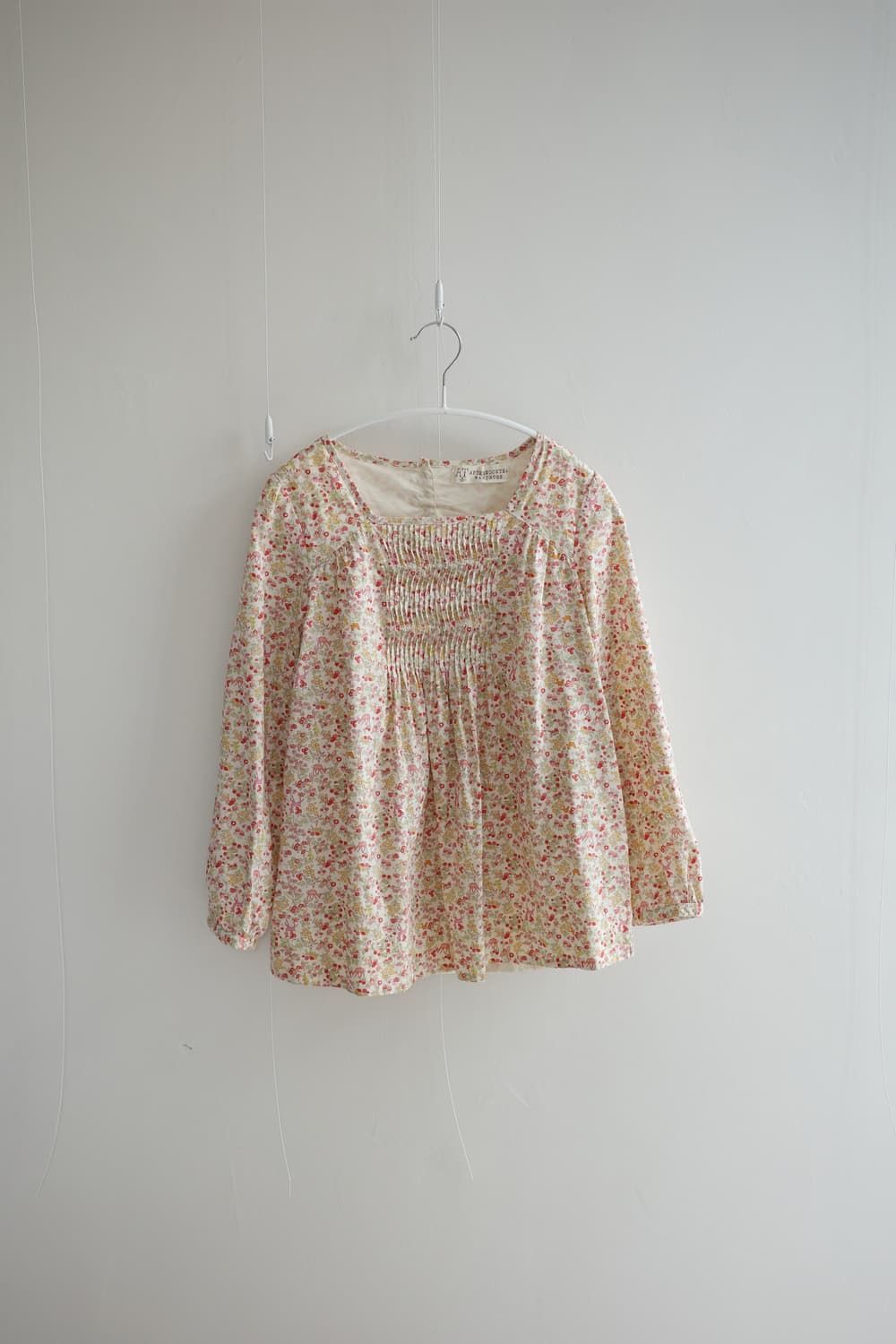  Vintage floral-bambi pattern blouse 상품이미지3