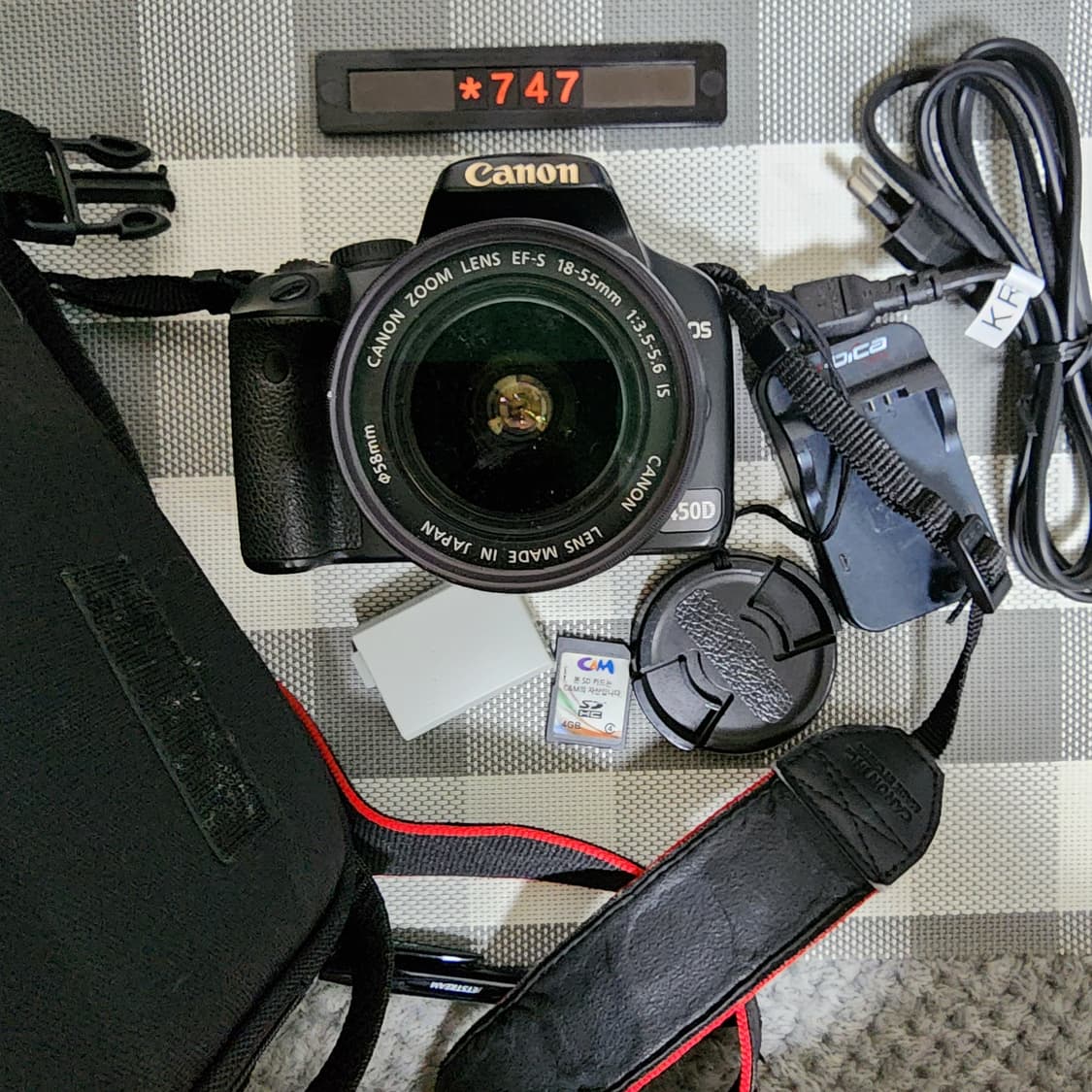 캐논 EOS 450D 디지털카메라 가방세트 상품이미지1