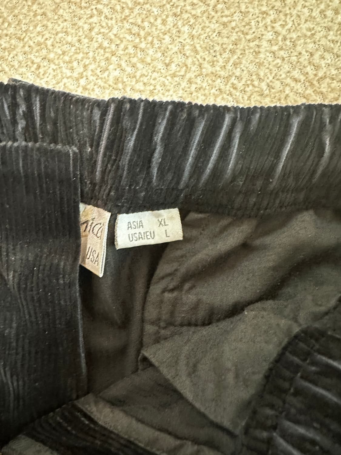 (xl) 그라미치 코듀로이 블랙 XL사이즈 상품이미지4