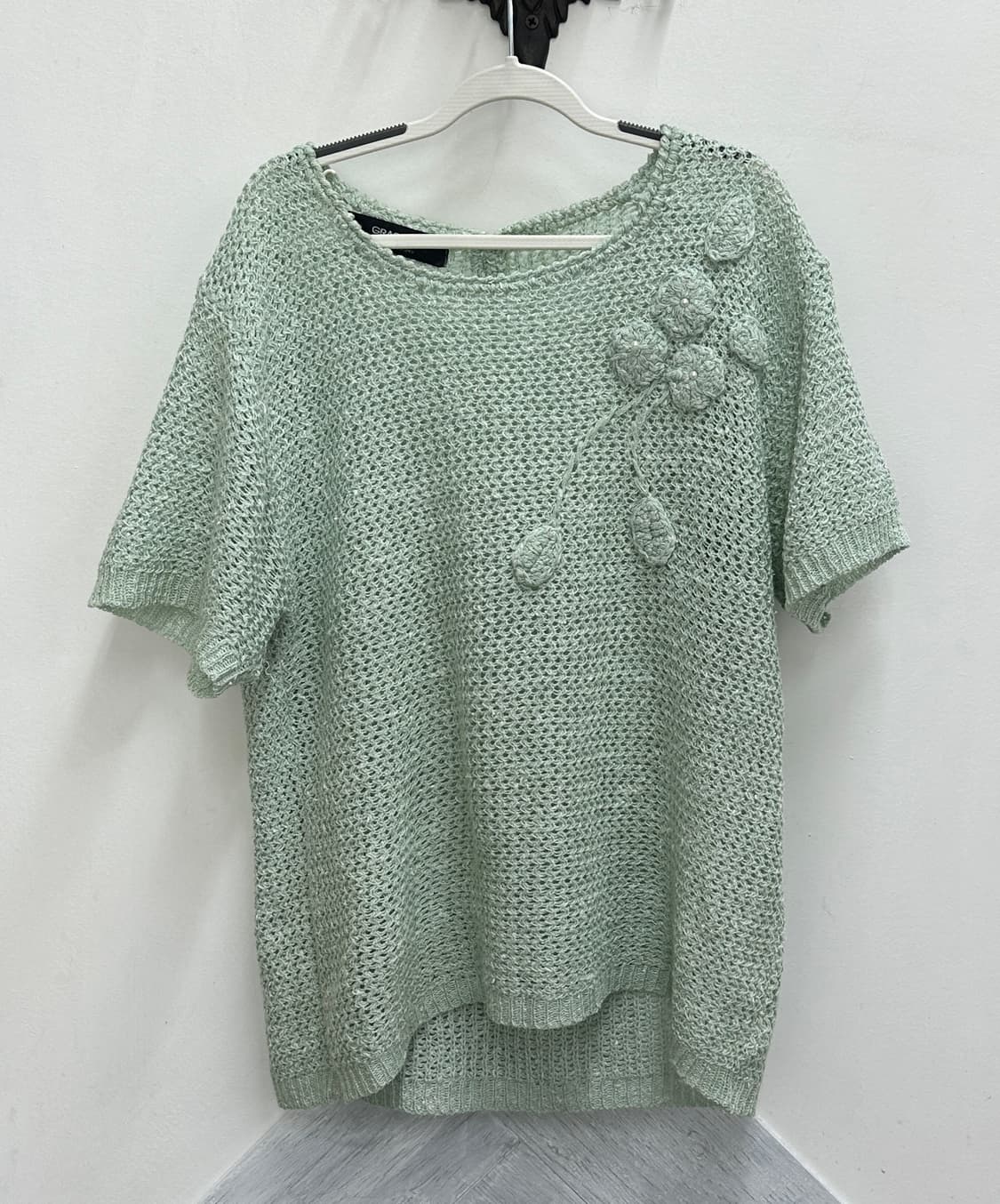 🍀하구미의 모리걸 코디세트🍀 니트 블라우스 미디스커트 그런지 상품이미지6