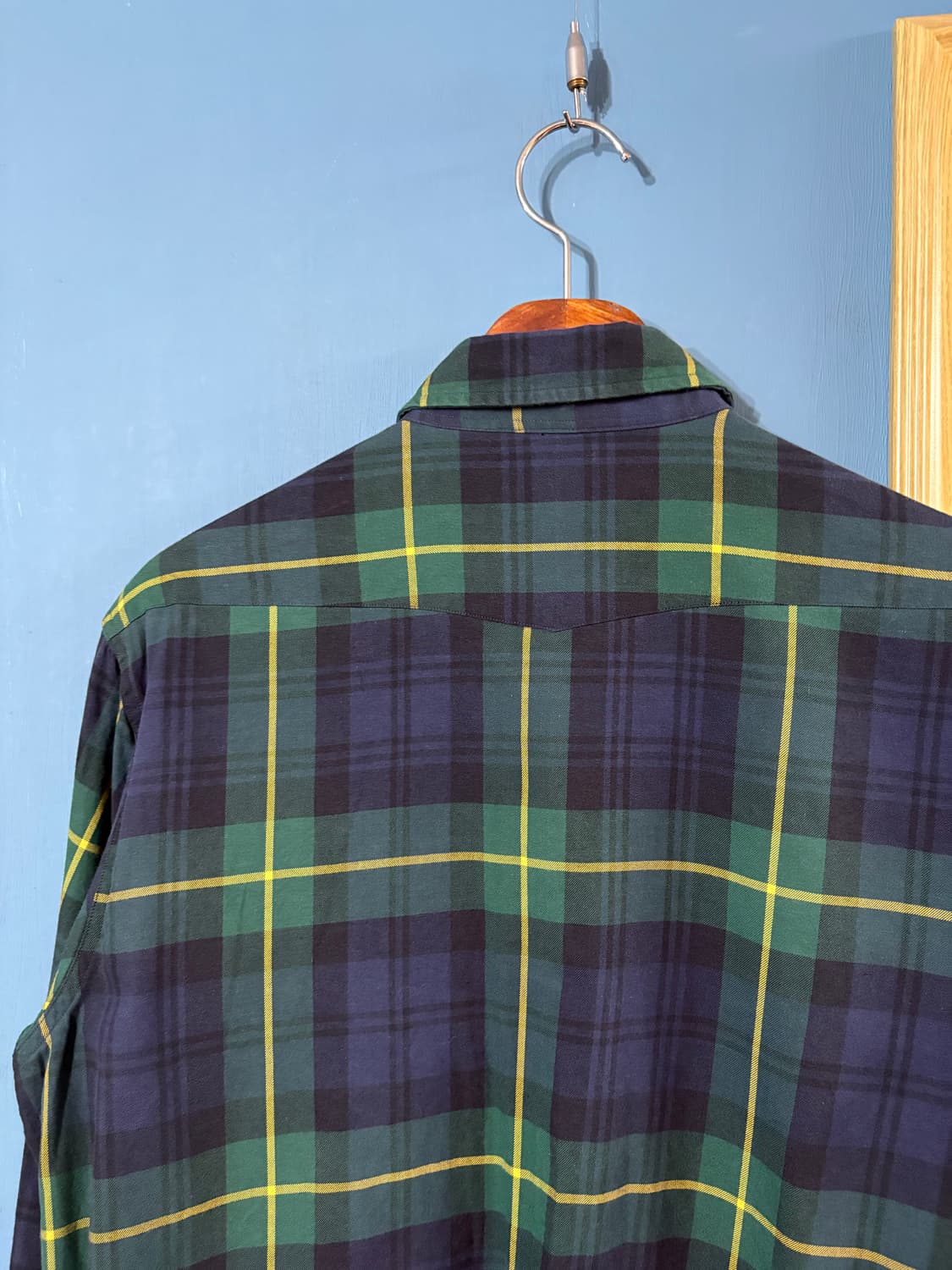90‘s Polo Ralph Lauren Tartan check Shir 상품이미지8