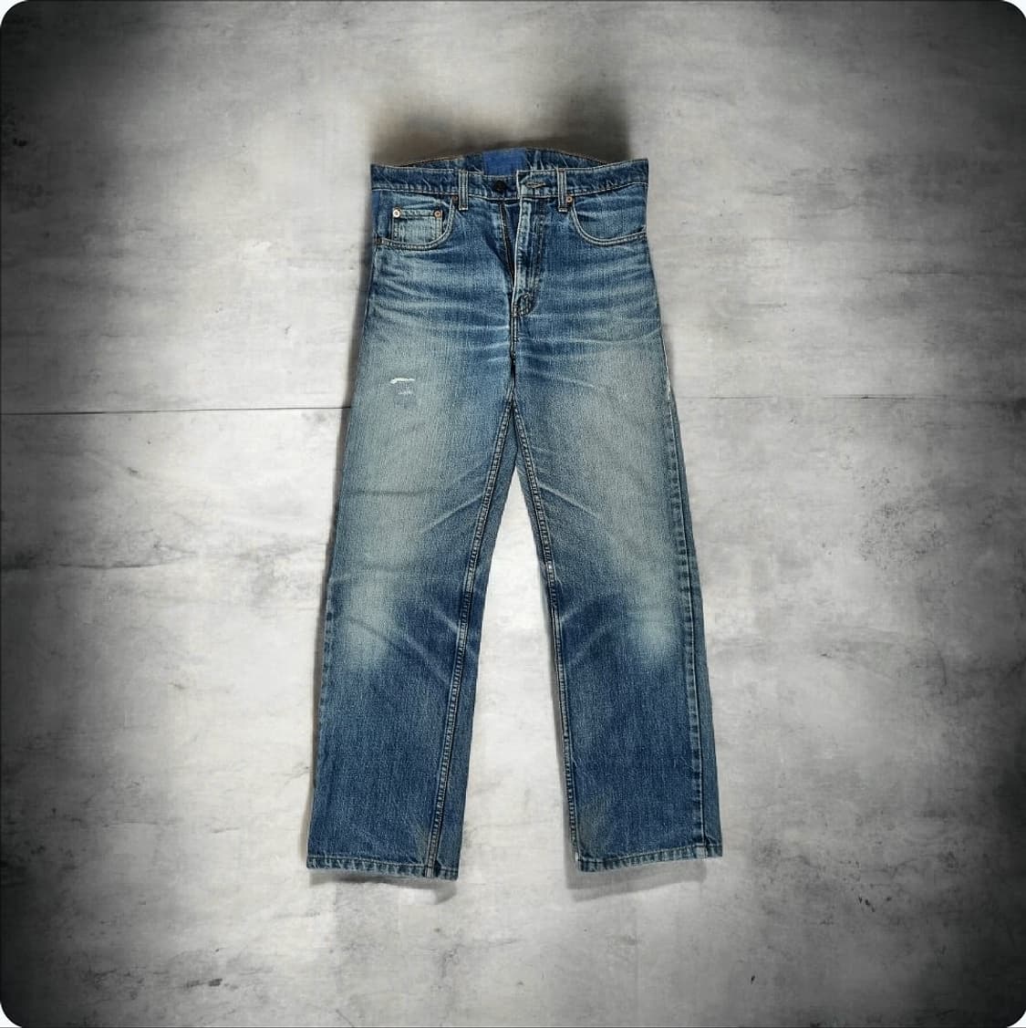 리바이스 재팬 509-0217 빈티지 워싱 데님 블루 청바지 상품이미지1