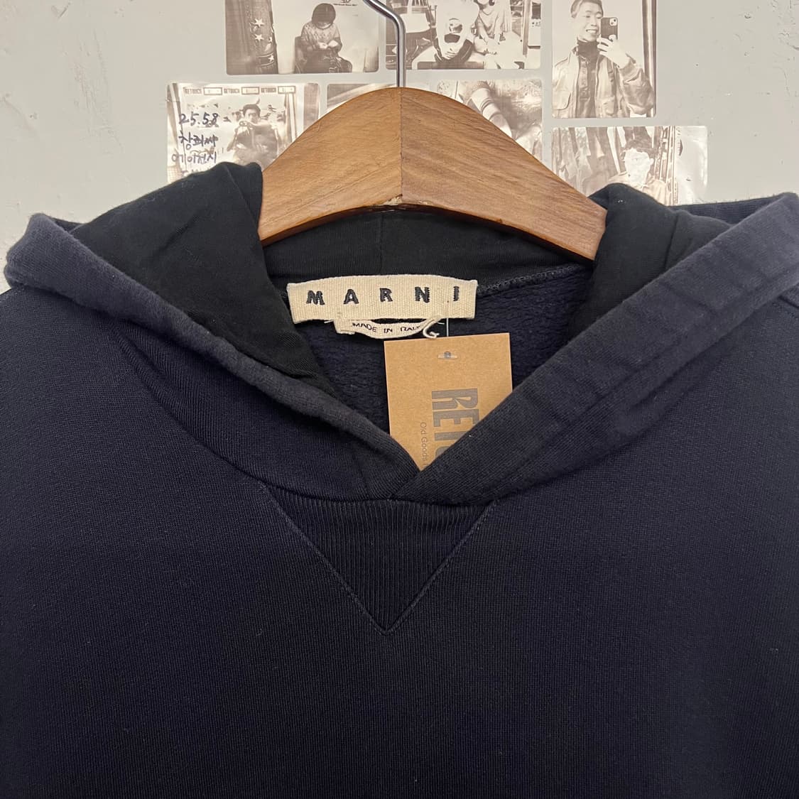 마르니 테잎 체크 후드티 상품이미지3