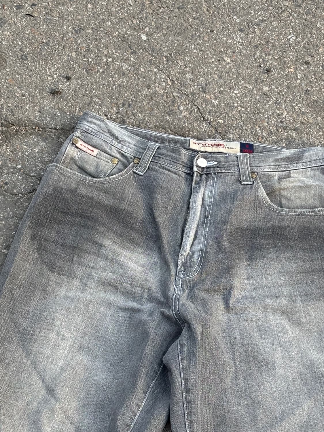 90s’빈티지 자수 힙합팬츠 상품이미지6