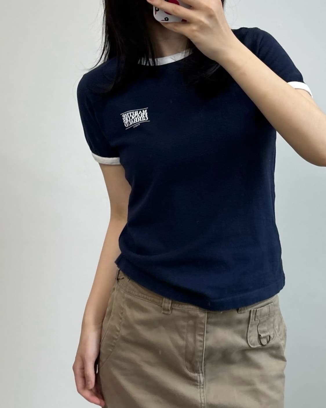 마리떼 빅토리아 링거 반팔 티셔츠 상품이미지1