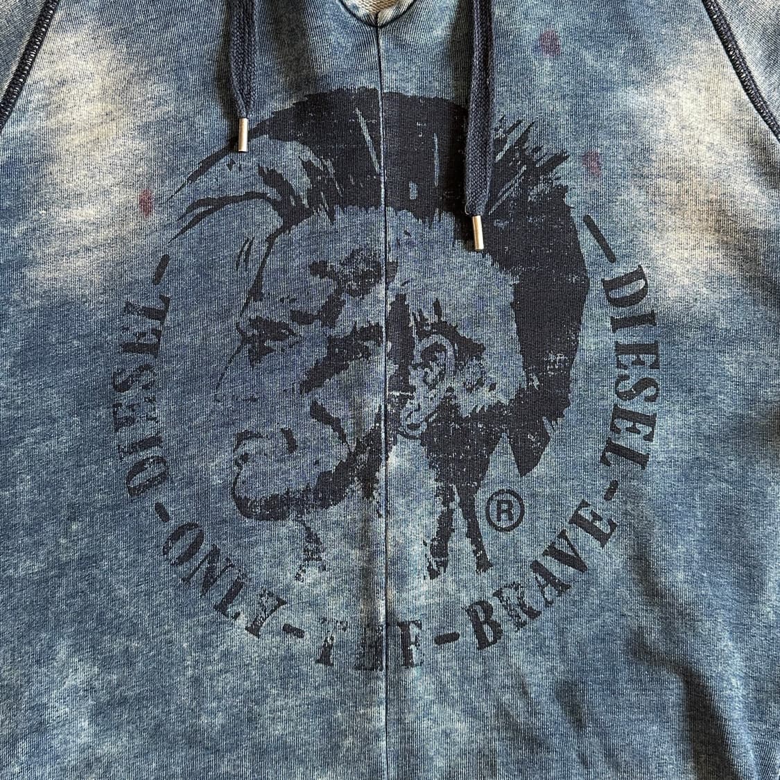 Diesel logo cotton hoodie sweats 상품이미지5