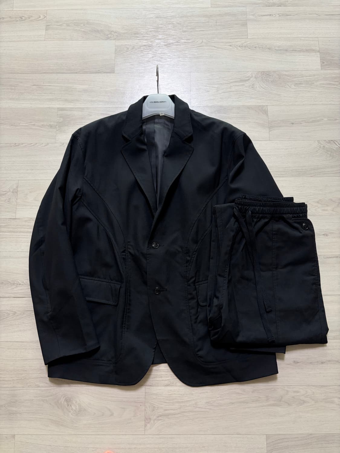 올리브드랩서비스 ODS 슬래거 셋업 블랙 상의 M 하의 S 판매 상품이미지1