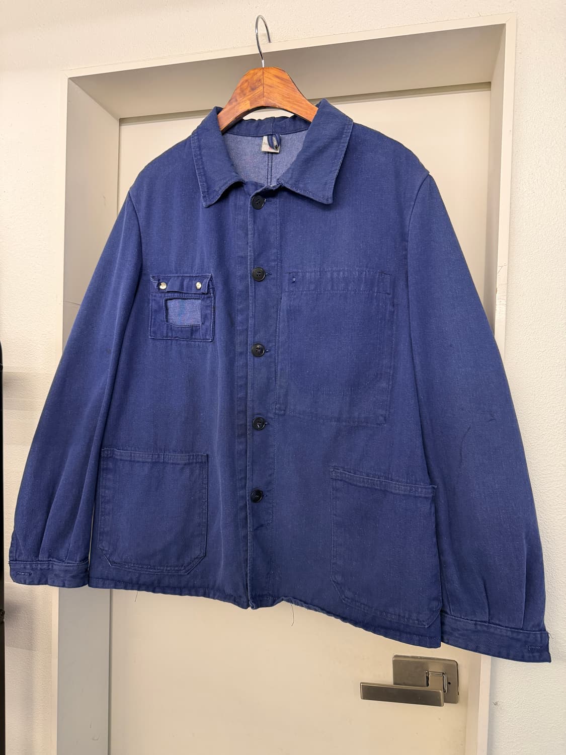 OLD VINTAGE DENIM FRENCH 데님 프렌치워크자켓 상품이미지4