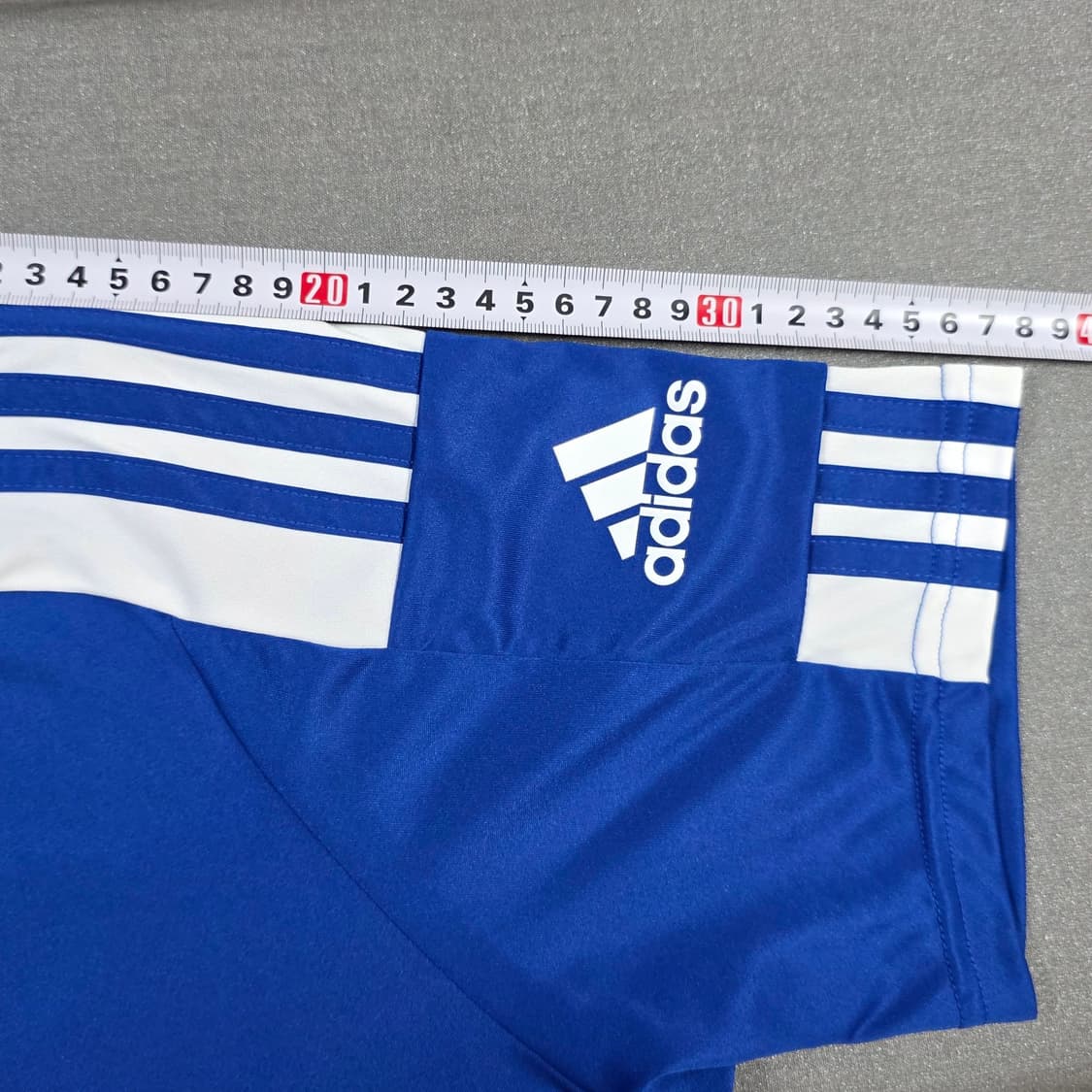 XL 아디다스 블루 져지 반팔티셔츠 상품이미지4
