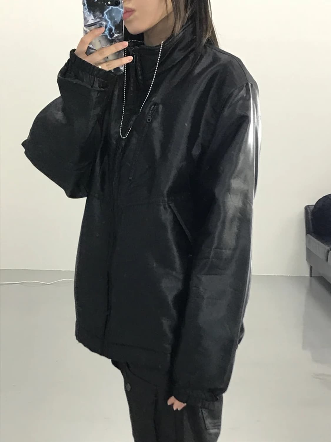 HOSHI IDIES black Jacket 상품이미지3