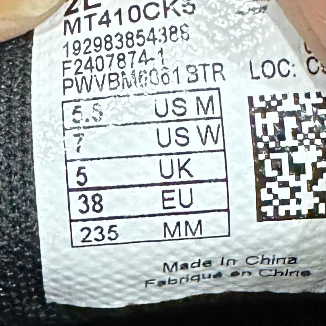 235) 뉴발란스 운동화 여성 여자 신발  410 V5 트레일화 상품이미지9