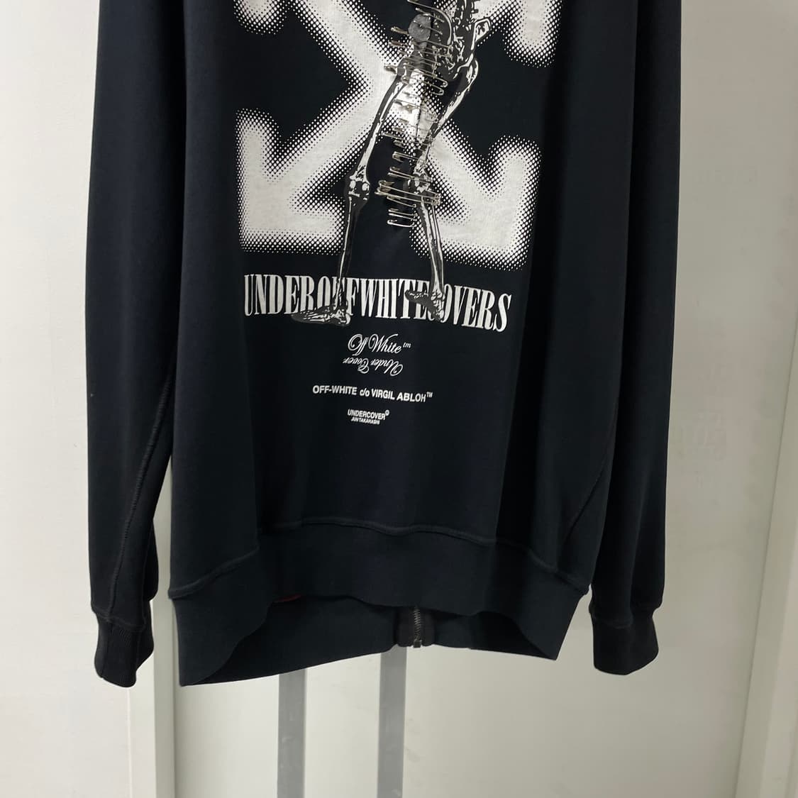 언더커버 오프화이트 리버시블 후드 집업 XL 상품이미지3