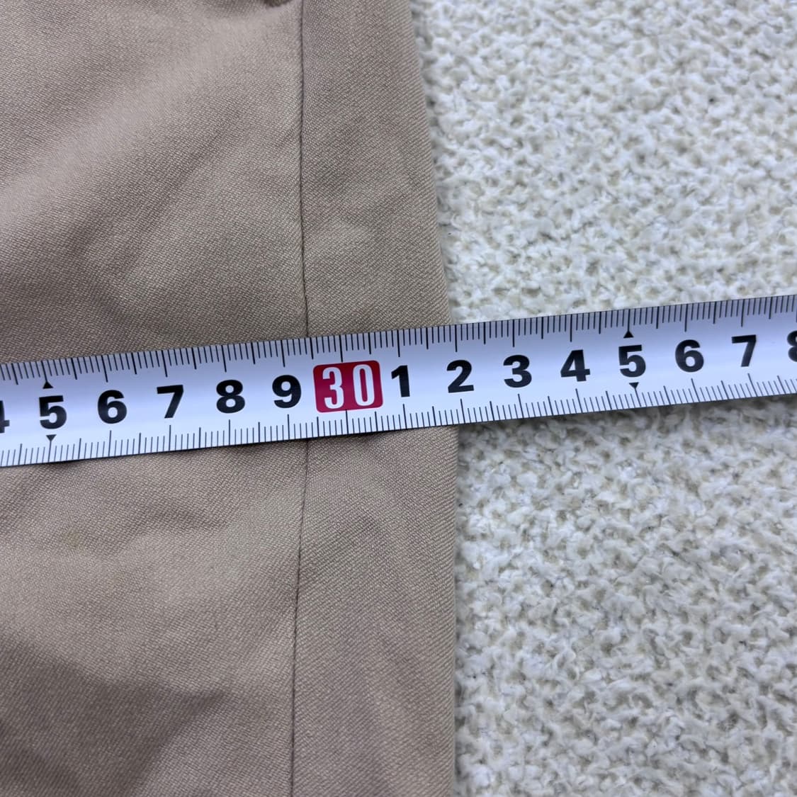 32 무신사스탠다드 베이지 치노 팬츠 0428E 상품이미지9