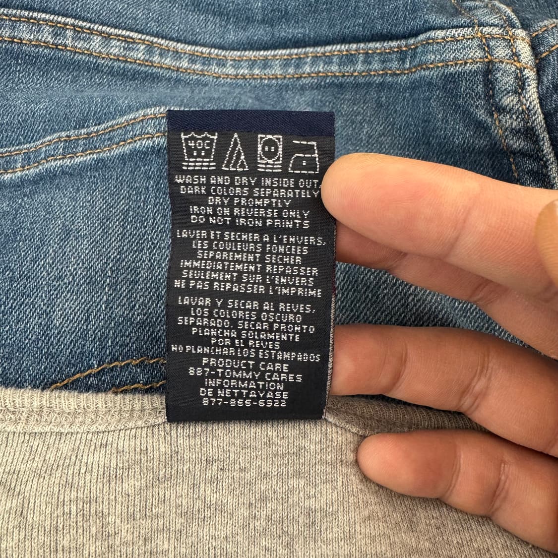 90s 타미힐피거 타미걸 Y2K 밀리터리 롱슬리브 티셔츠  상품이미지5