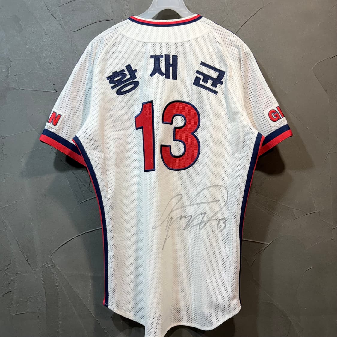 [L] LOTTE 롯데 자이언츠 황재균 싸인 유니폼 상품이미지6