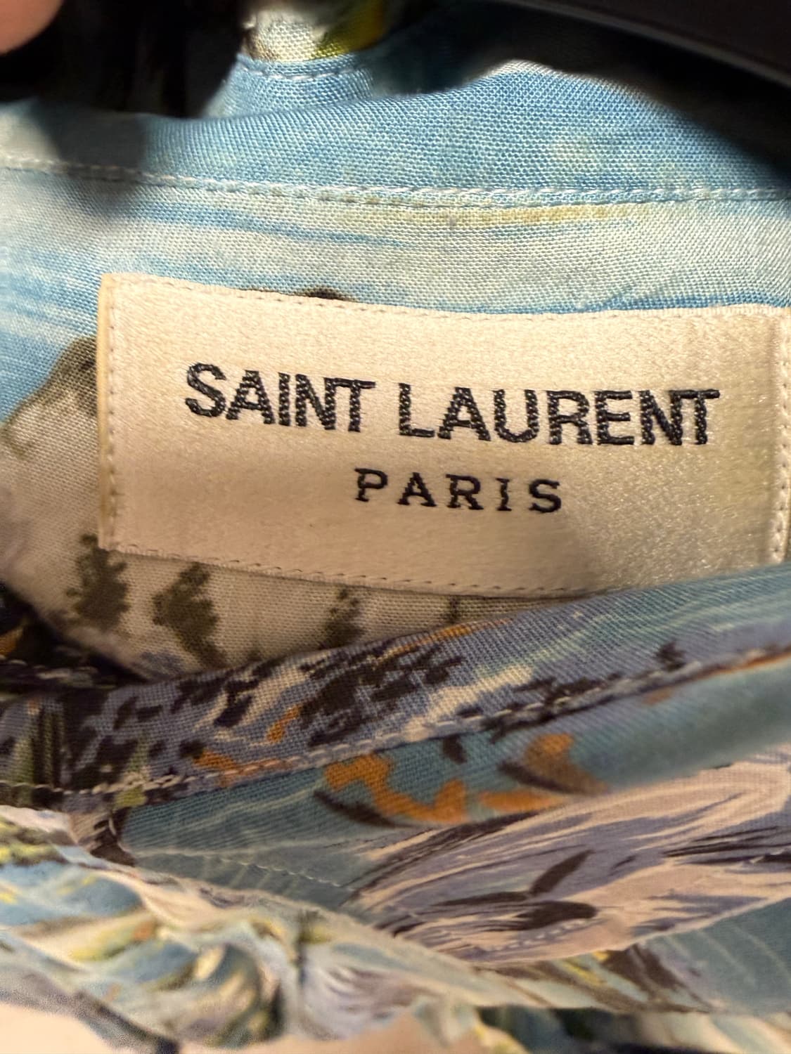 생로랑16ss 하와이안셔츠 42사이즈 상품이미지4