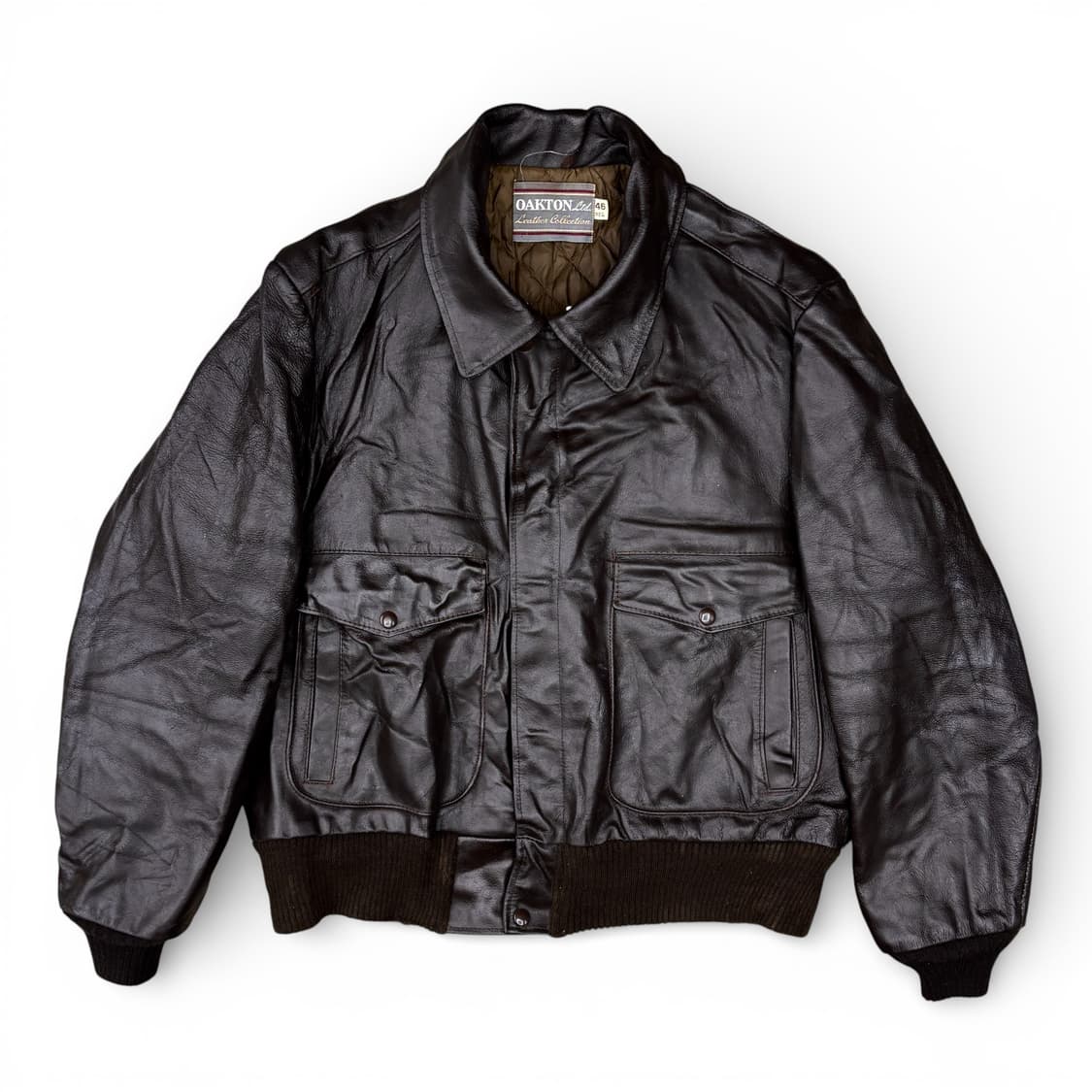 80's Oakton A-2 봄버 자켓 상품이미지1