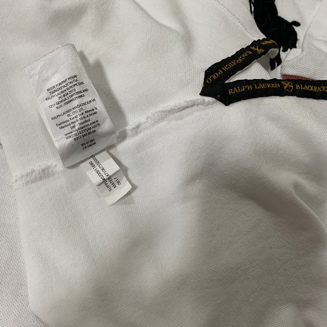 폴로 한정판 블랙와치 폴로팀 인디핑크 XL 상품이미지5