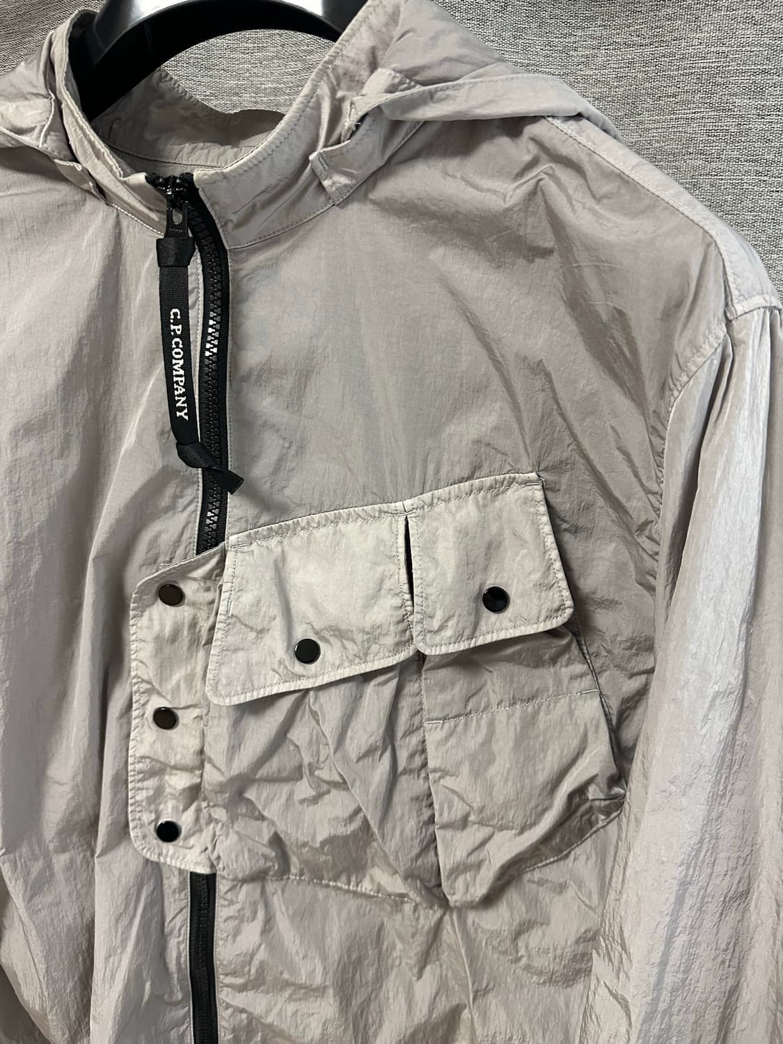 CP컴퍼니 크롬R 나일론 고글 바람막이 그레이 (L) 상품이미지4