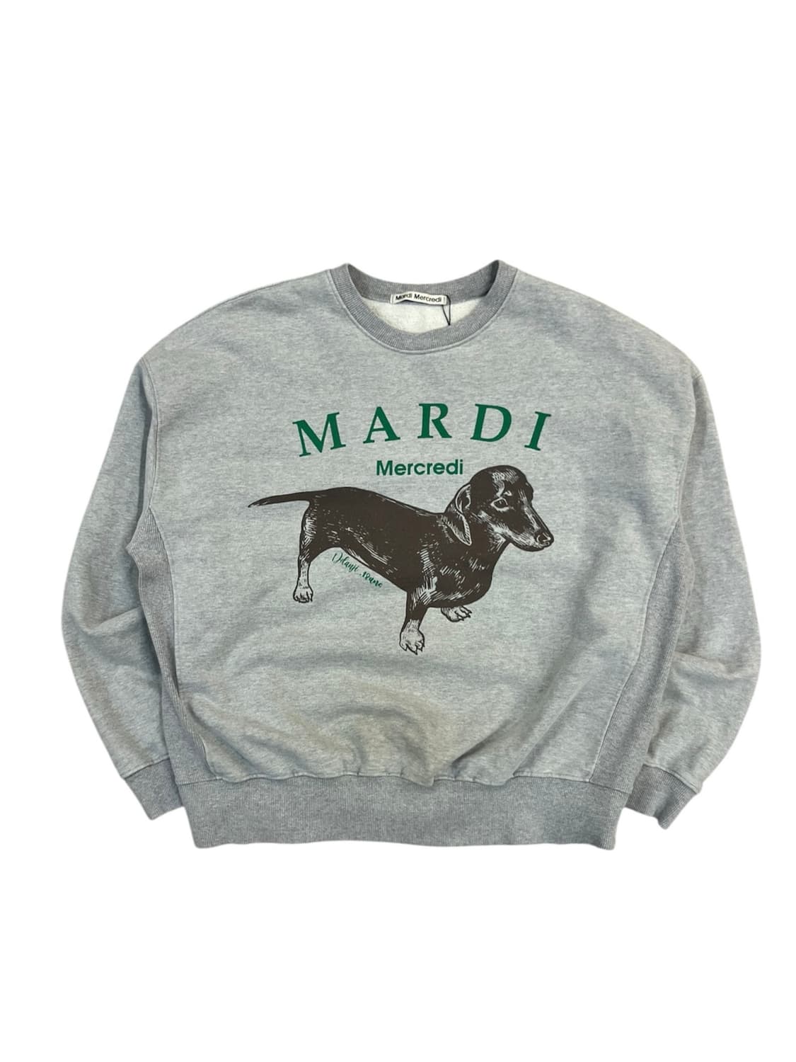 마르디 메르크디 맨투맨 그레이 M #csz4039 상품이미지3