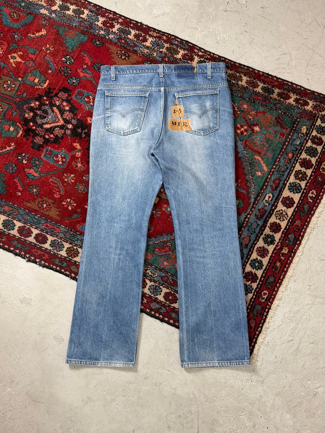 90’s USA 빈티지 리바이스 517 오렌지탭 부츠컷 리바이스 청바지 상품이미지4