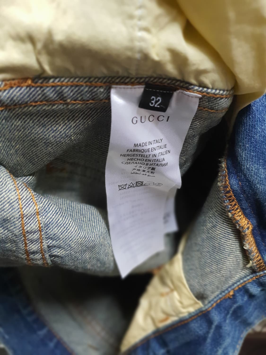 구찌 캐릭터 데님진 32 상품이미지9