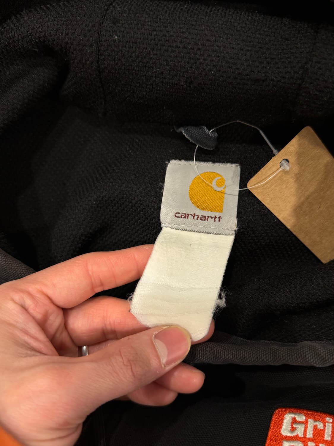 00s Carhartt 칼하트 덕 액티브 페이딩 후드 워크 자켓 상품이미지10