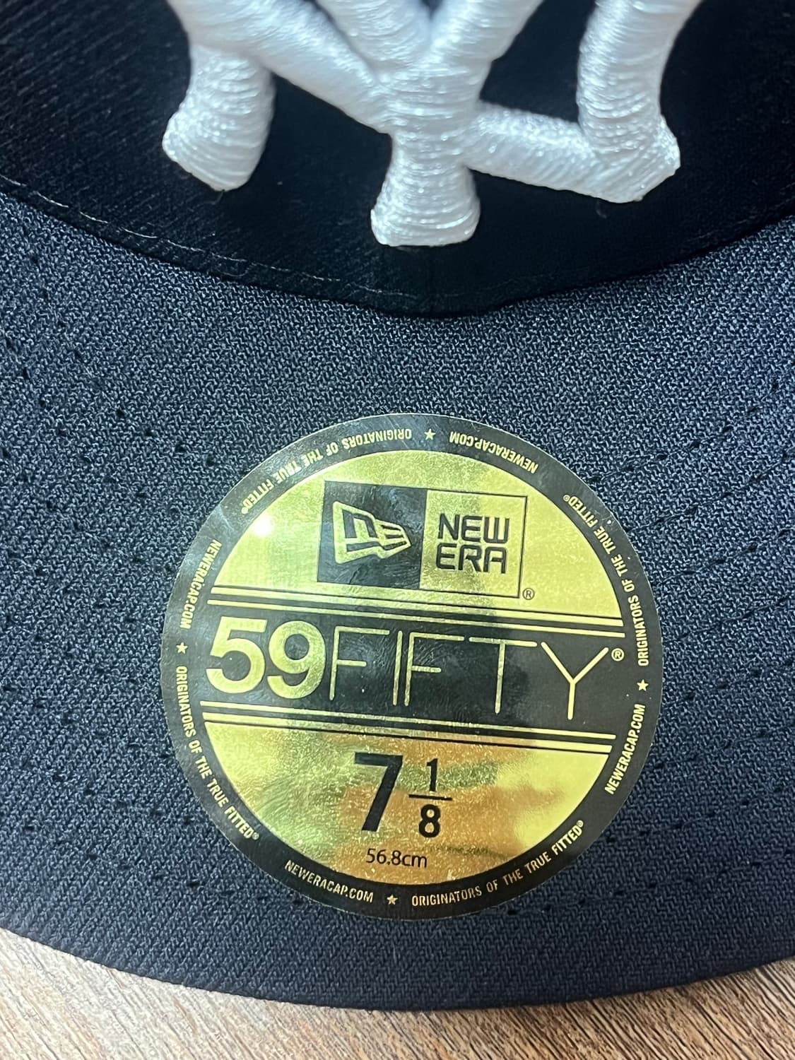 뉴에라 59fifty mlb 어센틱 뉴욕 양키스 네이비 상품이미지2
