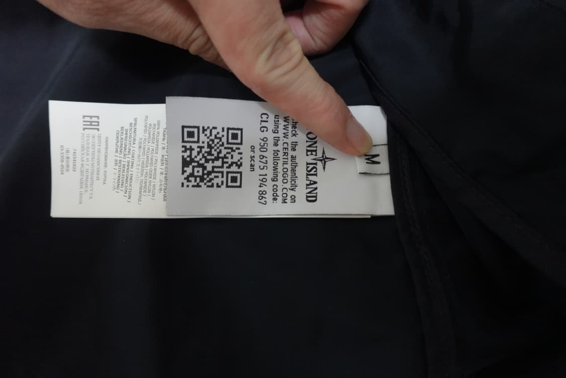 스톤아일랜드  마이크로 랩스 나일론 자켓 블랙 M 상품이미지7