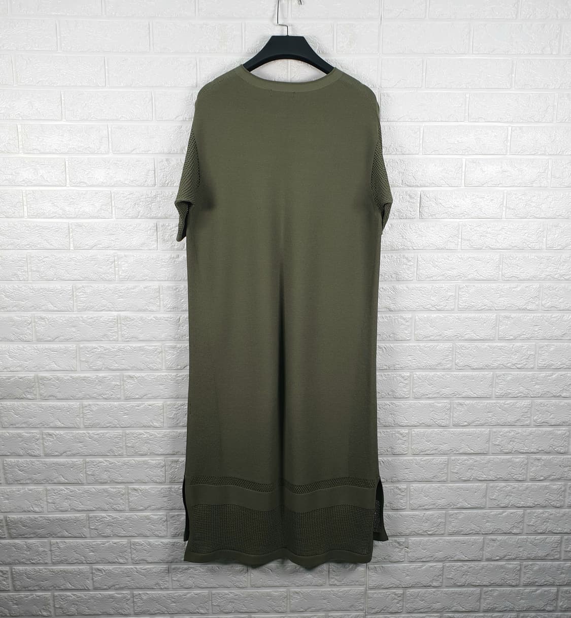 [55]시스템 펀칭 디테일 니트 원피스 상품이미지3