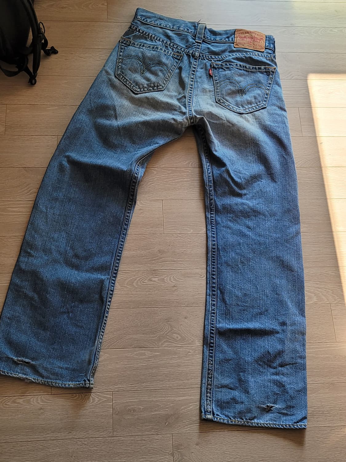 리바이스 아이코닉 스트레이트 타입1 데님 32 상품이미지2