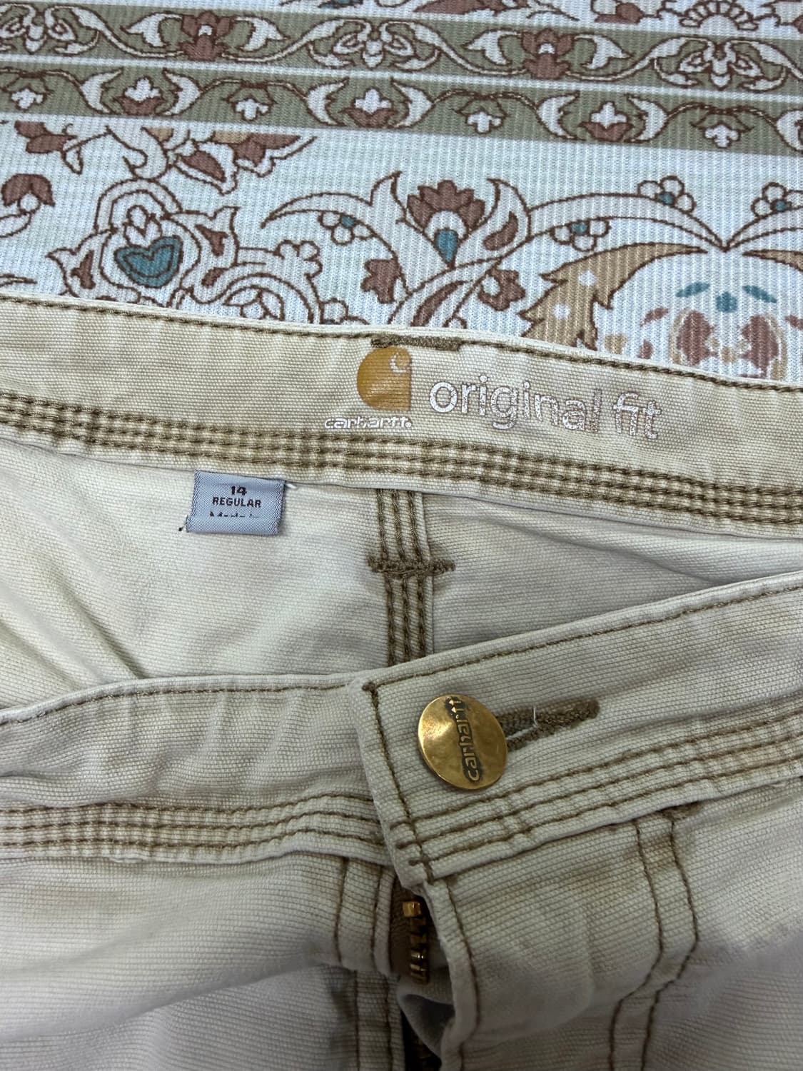 Carhartt칼하트 카펜터 팬츠  상품이미지5