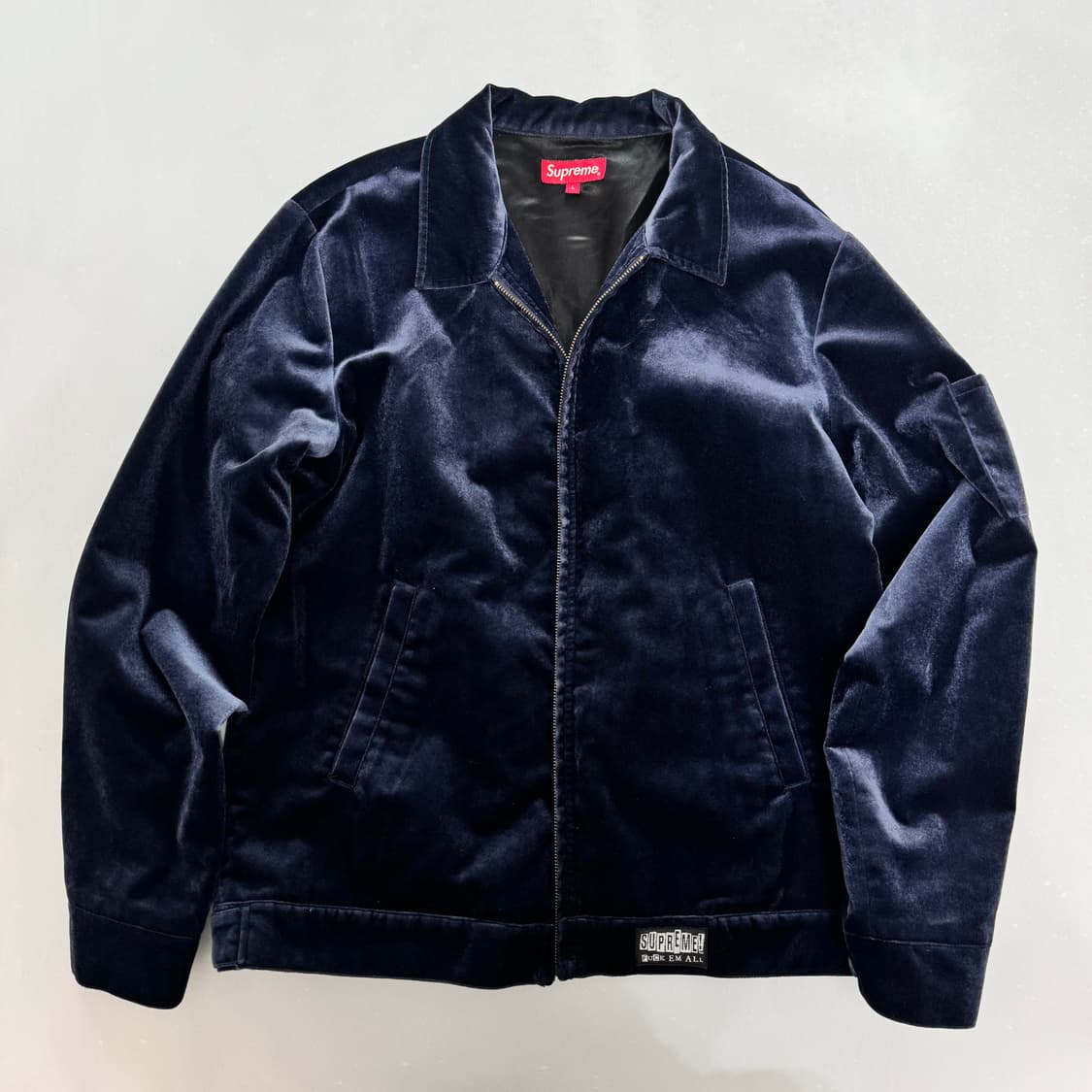 Supreme 슈프림 15FW 벨벳 자켓 L 상품이미지1
