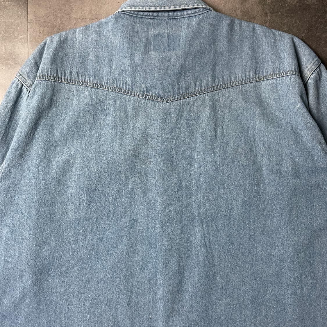 DICKIES 디키즈 빈티지 코튼 웨스턴 데님 셔츠 A00864 상품이미지8