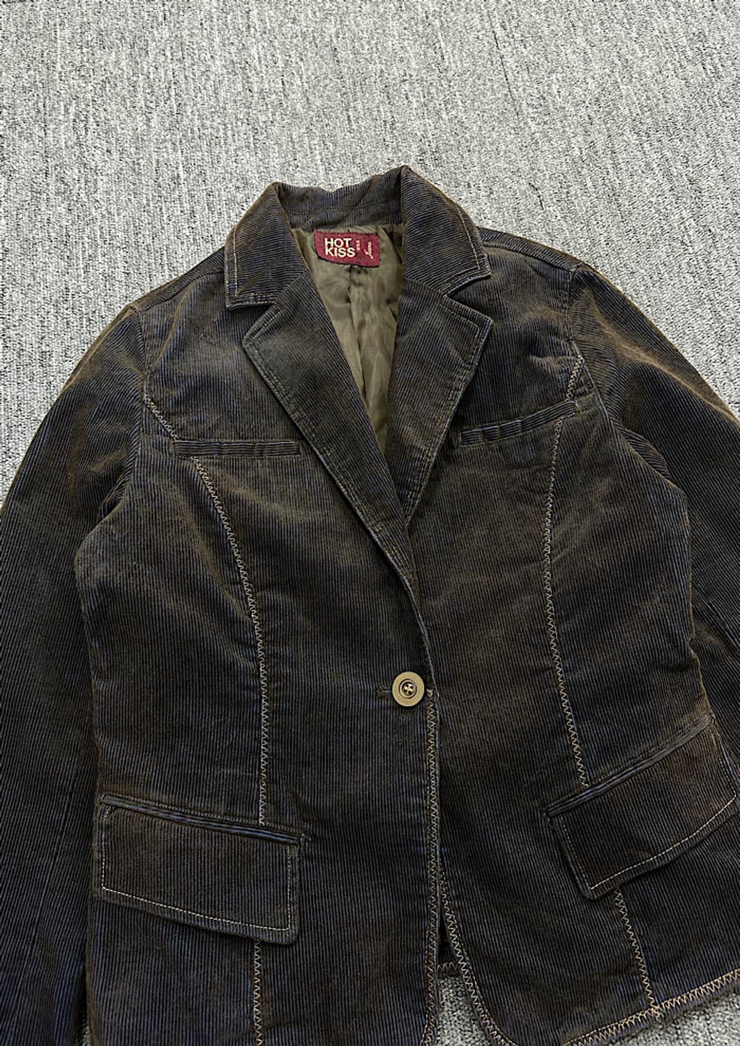 새상품 빈티지 y2k 코듀로이 자켓  상품이미지2