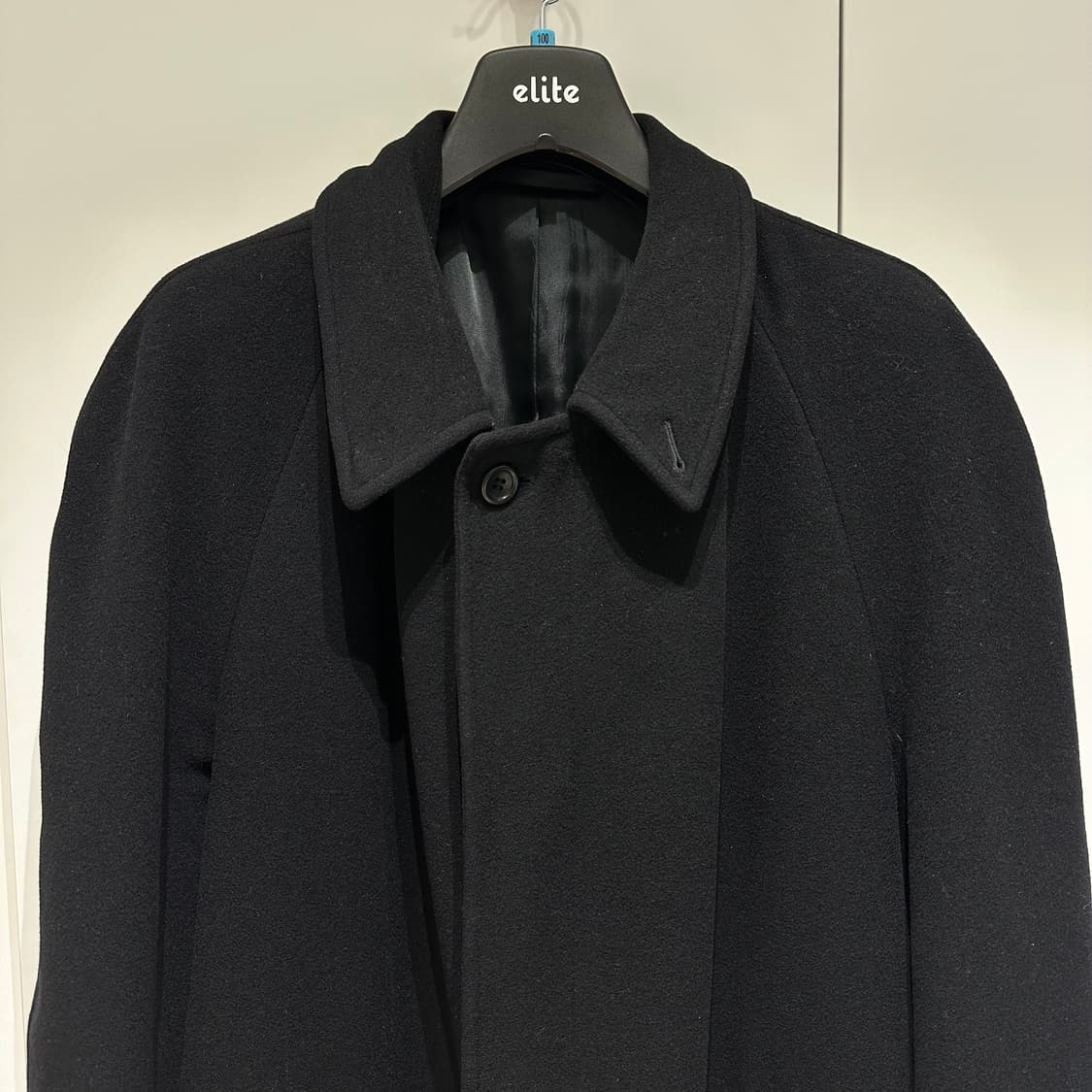 아르마니 꼴레지오니 라나울 싱글카라 코트 상품이미지2