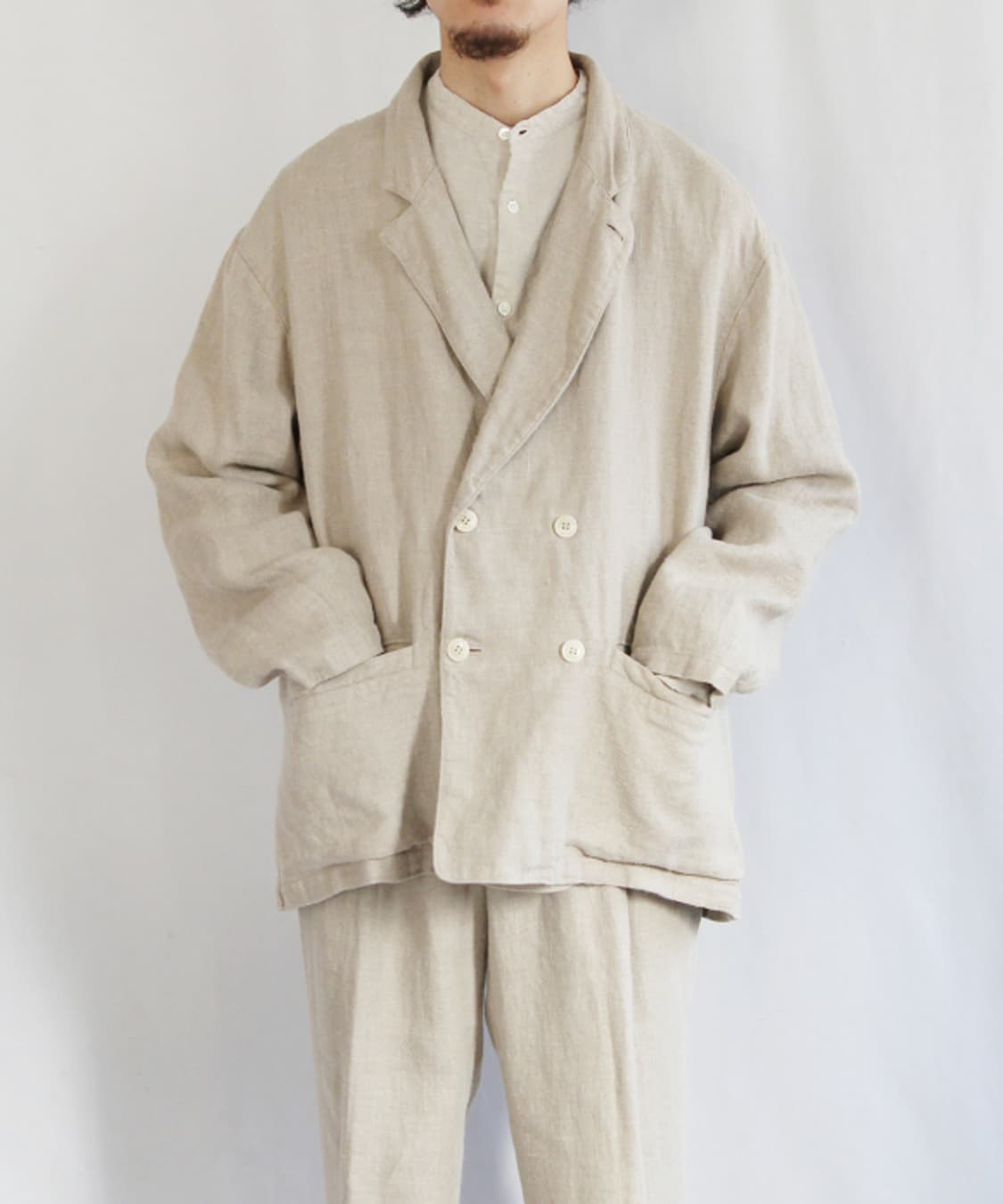 네스트로브컨팩트 린넨 캔버스 자켓 상품이미지10