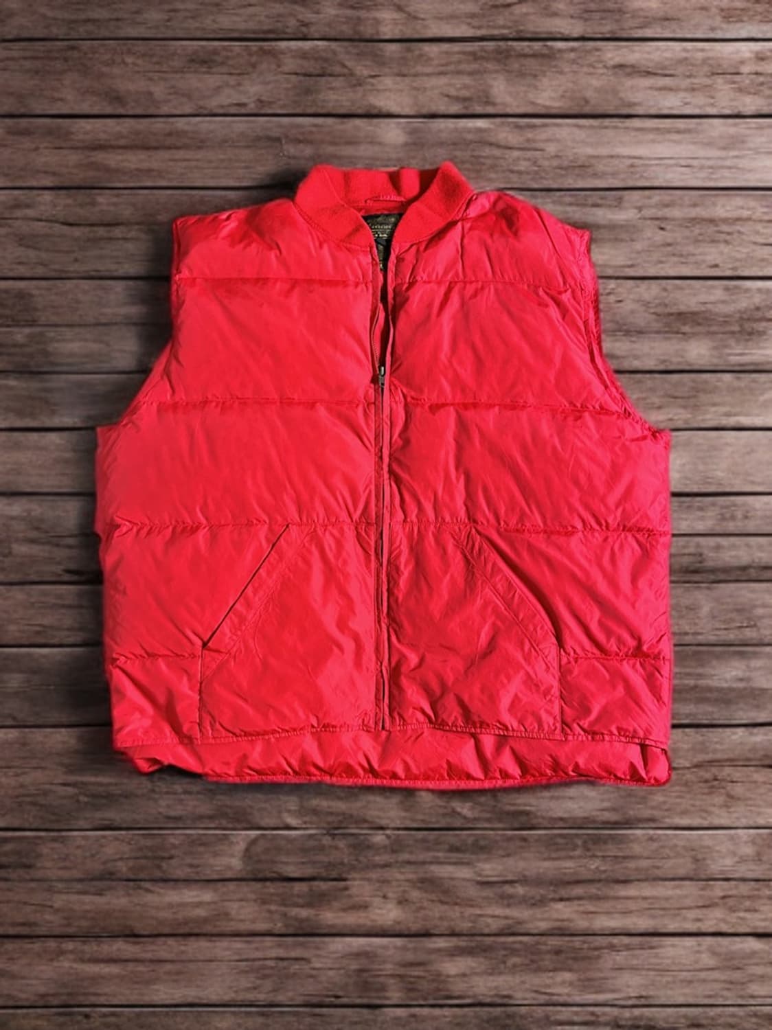 90s 에디바우어 구스다운 패딩베스트 상품이미지1