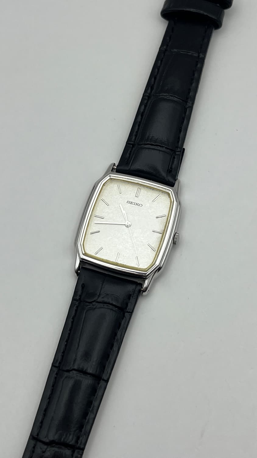 세이코 남성용 사각 빈티지시계 상품이미지2