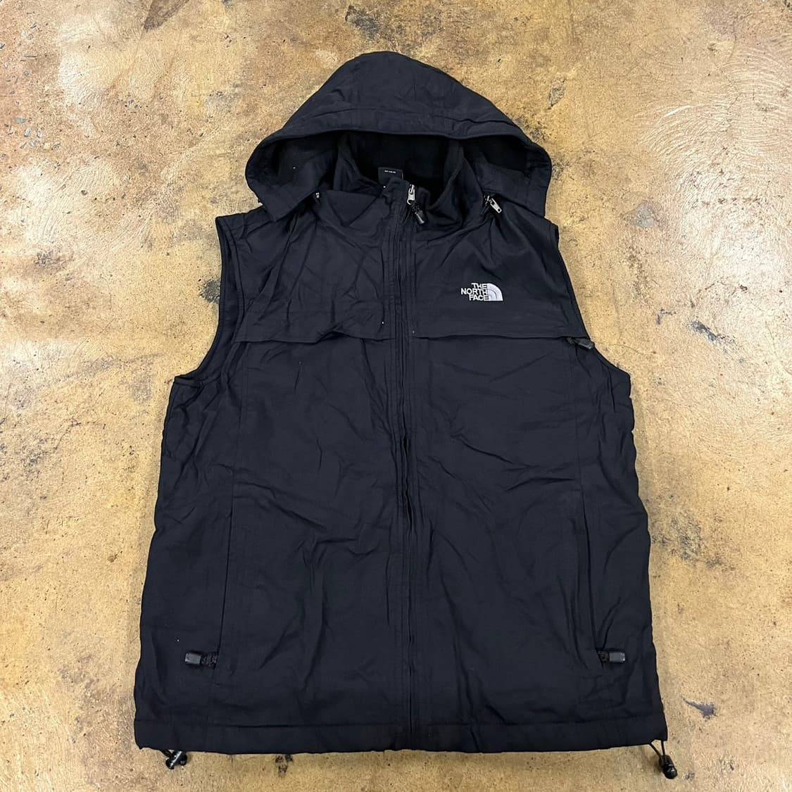 [정품/L] 노스페이스 블랙 후드 조끼 베스트 b15 상품이미지2