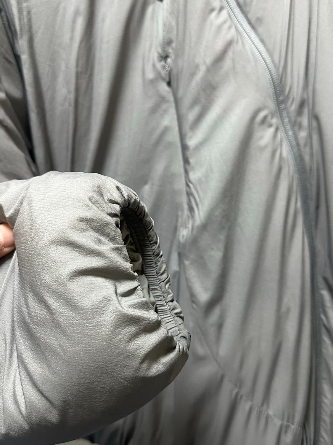 포스트아카이브 팩션 에어자켓 그레이 m 상품이미지5